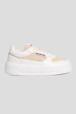 Кроссовки на меху Moschino