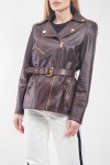 Кожаная куртка Elisabetta Franchi