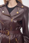 Кожаная куртка Elisabetta Franchi
