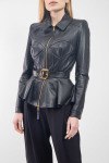 Кожаная куртка Elisabetta Franchi