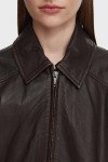 Кожаная куртка Max Mara