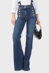 Широкие джинсы Elisabetta Franchi
