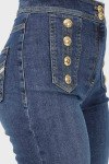 Широкие джинсы Elisabetta Franchi