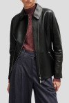 Кожаная куртка Hugo Boss
