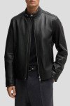 Кожаная куртка Hugo Boss