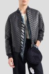 Кожаная куртка Armani