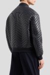 Кожаная куртка Armani