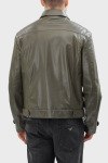 Кожаная куртка Armani