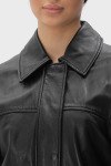 Кожаная куртка Max Mara