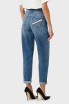 Джинсы бойфренд Elisabetta Franchi