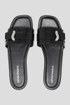 Шлепанцы без каблука Armani