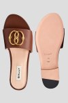 Шлепанцы без каблука Bally