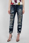Джинсы бойфренд Philipp Plein