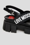 Босоножки без каблука Moschino