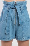 Джинсовые шорты Trussardi