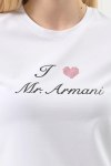 Женская футболка Armani