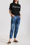 Джинсы бойфренд Dsquared2