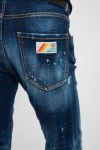 Джинсы бойфренд Dsquared2