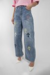 Широкие джинсы Chrome Hearts