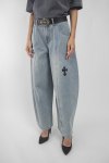Прямые джинсы Chrome Hearts