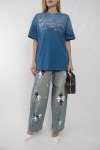 Широкие джинсы Chrome Hearts