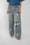 Широкие джинсы Chrome Hearts
