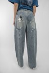 Широкие джинсы Chrome Hearts