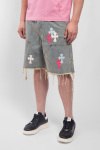 Джинсовые шорты Chrome Hearts