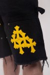 Джинсовые шорты Chrome Hearts