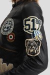 Кожаная куртка Aeronautica Militare