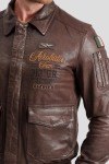 Кожаная куртка Aeronautica Militare