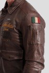 Кожаная куртка Aeronautica Militare