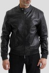 Кожаная куртка Dirk Bikkembergs