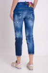 Широкие джинсы Dsquared2