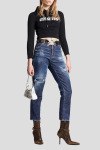 Джинсы бойфренд Dsquared2