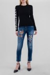 Джинсы скинни Dsquared2