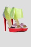 Босоножки на каблуке Christian Louboutin